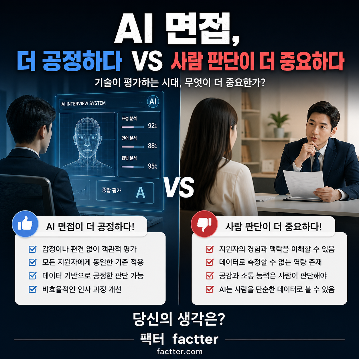 AI 면접, 정말 더 공정한 채용 방식일까?